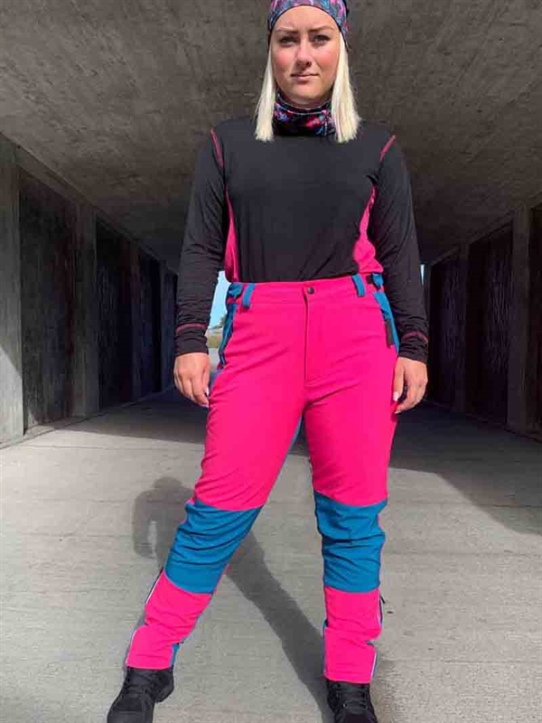 Way of Sweden Supreme Walking Softshellbyxa Dam Fuchsia