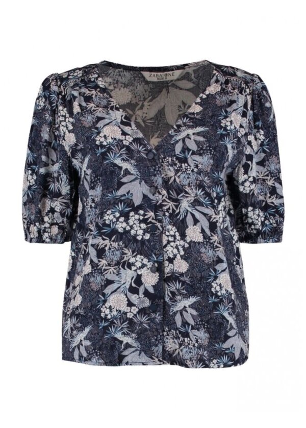 Zabaione Nika 44 Blus Dam Navy