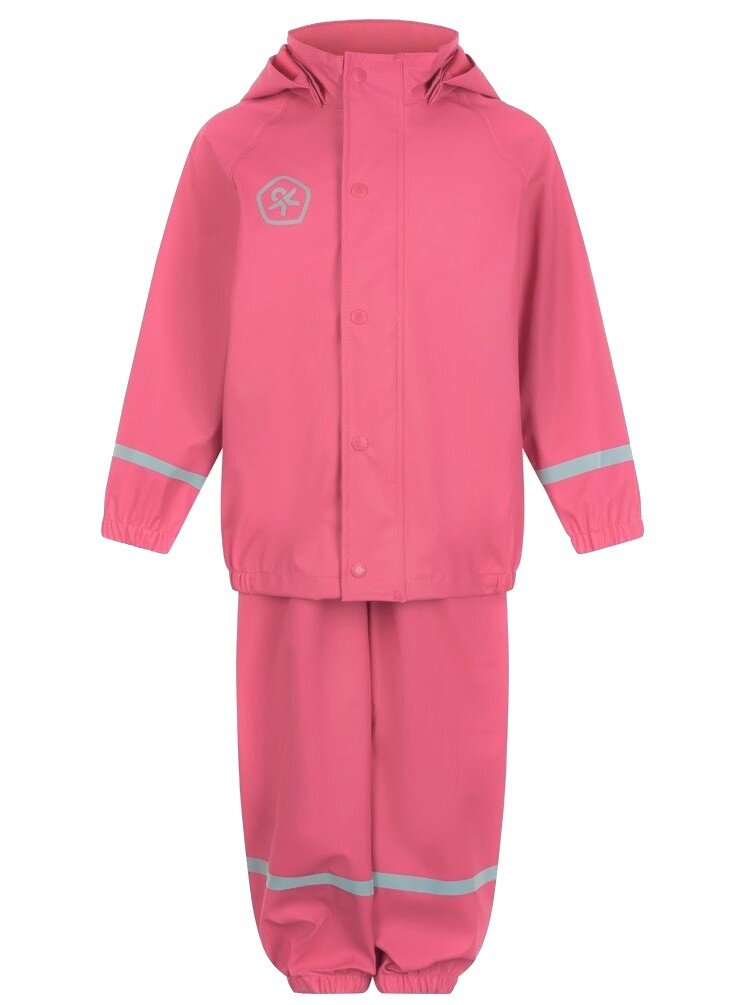 Color Kids Rain Set Solid Barn Honeysuckle SMILE.