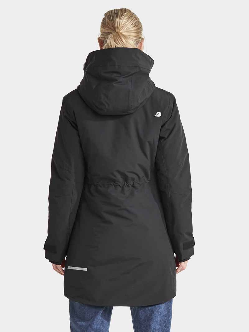 Didriksons Diana Vinterparkas Dam Svart SMILE. Didriksons Diana Vinterparkas Dam Svart SMILE.