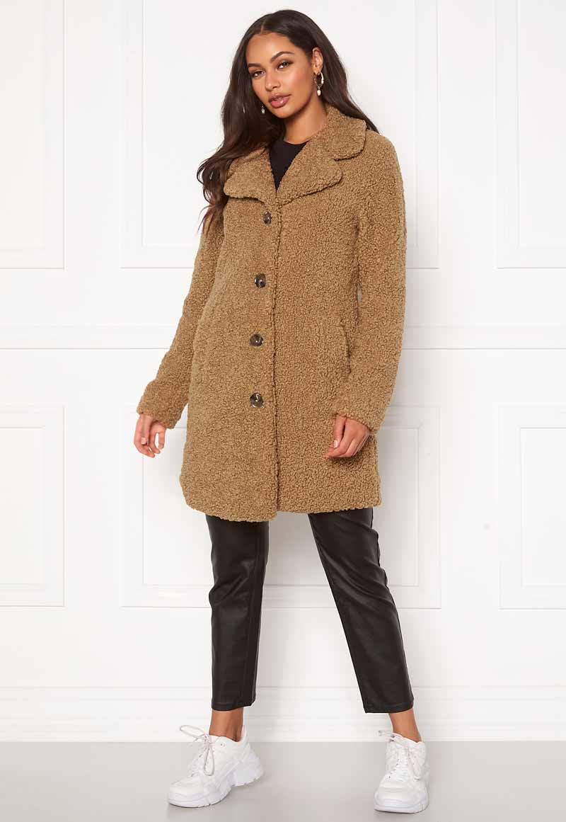 Nicole Teddy Jacka Beige Dam Nicole Teddy Jacka Beige Dam