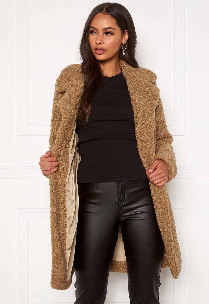 Nicole Teddy Jacka Beige Dam Nicole Teddy Jacka Beige Dam