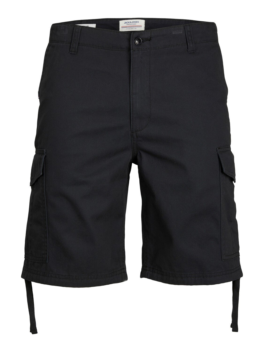 Jack & Jones Marley Cargo Shorts Herr Black Smilebutiken