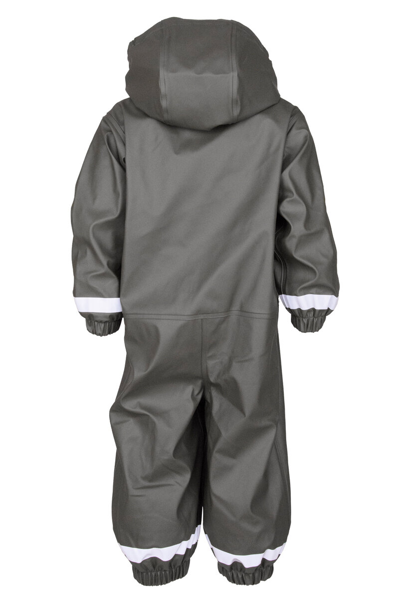 Lindberg Fagerhult Fodrad Regnoverall Baby Anthracite - SMILE.