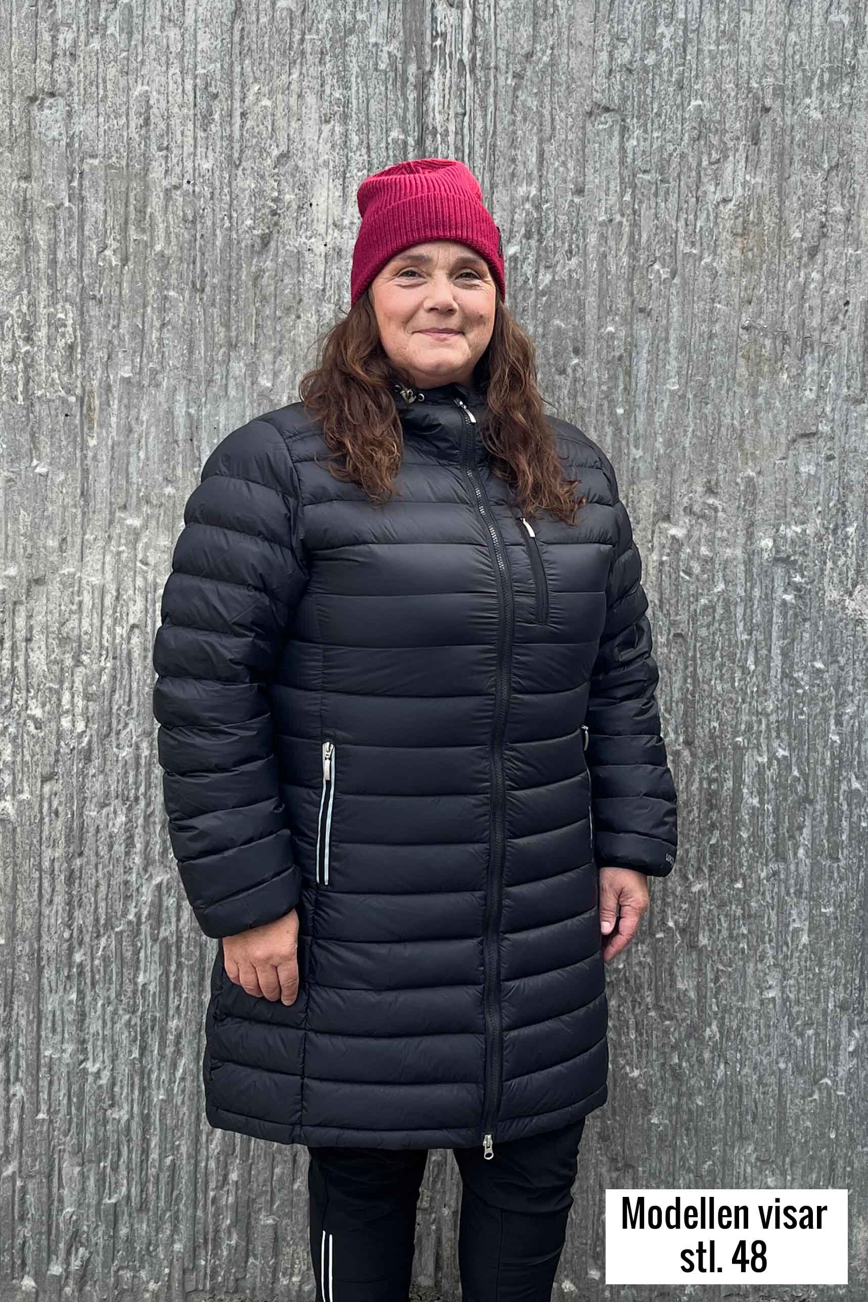 Way of Sweden Eva Lättviktsparkas Dam Svart SMILE