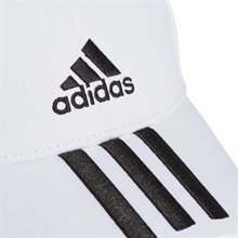 Adidas Baseball 3 Stripe Keps Vit Svart