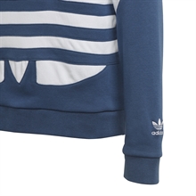 Adidas Big Trefoil Hoodie Junior Marinblå (4)