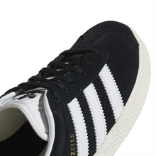 Adidas Gazelle Skor Junior Svart detalj fram
