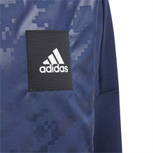 Adidas Sport ID Hoodie Junior Navy detalj 2