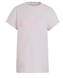 Adidas Tee Bomull T-Shirt Dam Alm Pink