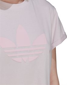 Adidas Tee Bomull T-Shirt Dam Alm Pink