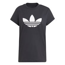 Adidas Tee Bomull T-Shirt Dam Carbon