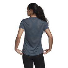 Adidas Tränings T-shirt Mesh Dam Legacy Blue