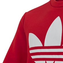Adidas Trefoil Crew Sweatshirt Junior Röd  (7)