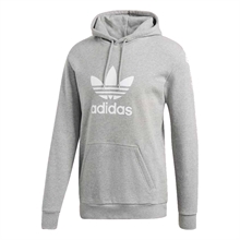 Adidas Trefoil Hoodie Ljusgrå Herr