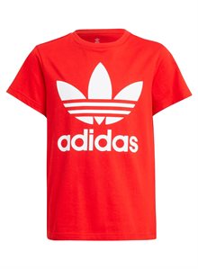 Adidas Trefoil T-shirt Junior Röd/Vit