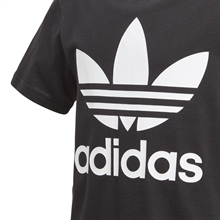 Adidas Trefoil T-shirt Svart Junior logga