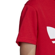 Adidas trefoil t-shirt röd junior (5)
