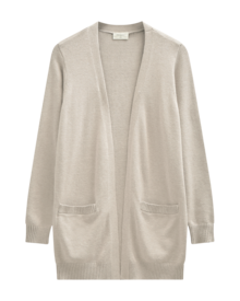 Agnes-Cardigan-Dam-Moonbeam-Melange-Freequent--Smilebutiken-1