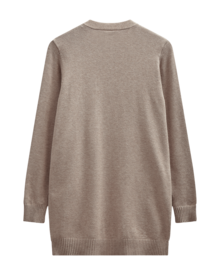 Agnes-Cardigan-Dam-Silver-Mink-Melange-Freequent--Smilebutiken-3