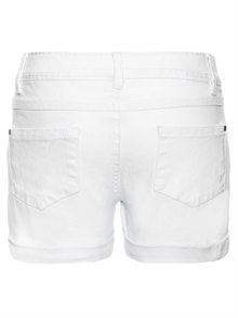 Aline Slim Shorts Bright White Barn