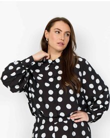 Anaya-2-Skjortblus-Dam-Black-Combi-Wasabiconcept--Smilebutiken-1