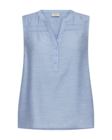 Andrea-Armlos-Blus-Dam-Chambray-Blue-Freequent--Smilebutiken-1