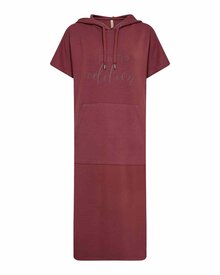 Banu-319-Sweatshirtklanning-Dam-Oxblood-Red-Soyaconcept--Smilebutiken-4
