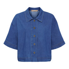 Belisa Jacka Dam Medium Blue Marta du Chateau | Smilebutiken