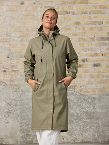 Berlin-Regnjacka-Dam-Vetiver-Kopenhaken--Smilebutiken-1