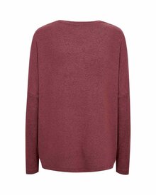 Biara-Troja-Dam-Oxblood-Red-Melange-Soyaconcept--Smilebutiken-4