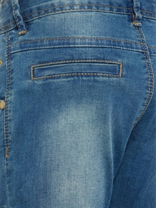 Bibi Baggy Jeans NOOS Medium Blue Denim Mini Name it back detail