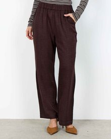Charissa-3-Byxa-Med-Textur-Dam-Chocolate-Plum-Soyaconcept--Smilebutiken-1