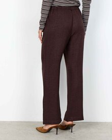 Charissa-3-Byxa-Med-Textur-Dam-Chocolate-Plum-Soyaconcept--Smilebutiken-2