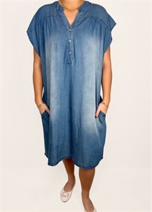 Chica London Esmeralda Klänning Dam Mid Denim