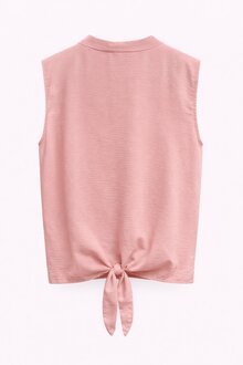 Chica-London-Hilda-V-ringad-Blus-Volang-Dam-Light-Pink-2