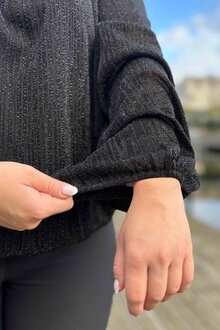 Chica-London-Hope-Langarmad-Blus-Dam-Black-14