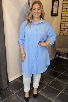 Chica-London-Langskjorta-Dam-Light-Blue-2