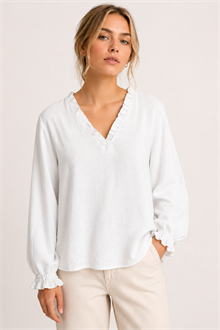 Chica London Padma Topp Dam White