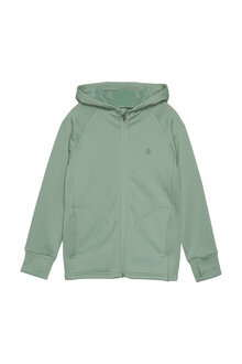 Color-Kids-Fleecejacka-Med-Luva-Junior-Green-Bay-3