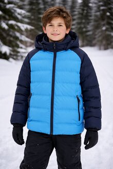 Color-Kids-Ski-Jacket-Quilted-Vinterjacka-Barn-Junior-Blue-10