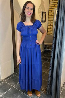 Comeng Fashion Emersyn Klänning Dam Blue