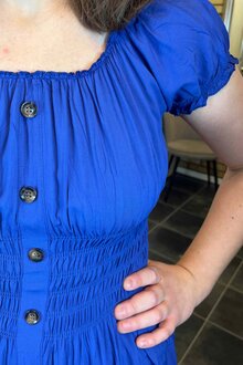 Comeng Fashion Emersyn Klänning Dam Blue