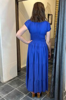 Comeng Fashion Emersyn Klänning Dam Blue