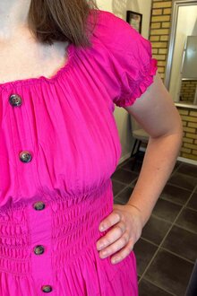 Comeng Fashion Emersyn Klänning Dam Fuchsia