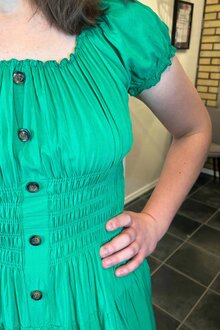 Comeng Fashion Emersyn Klänning Dam Green