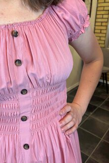 Comeng Fashion Emersyn Klänning Dam Light Pink