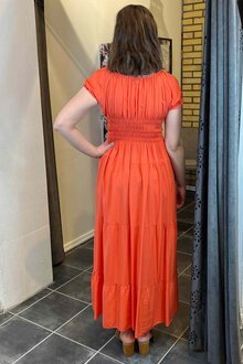 Comeng Fashion Emersyn Klänning Dam Orange