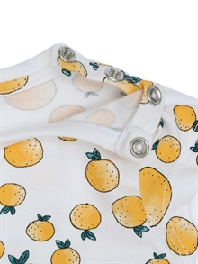 Dagmar Ss Bodydress NB Bright White tryckknappar