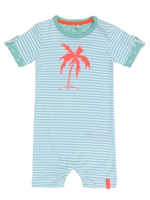 Derry Ss Sunsuit NB Aqua Haze